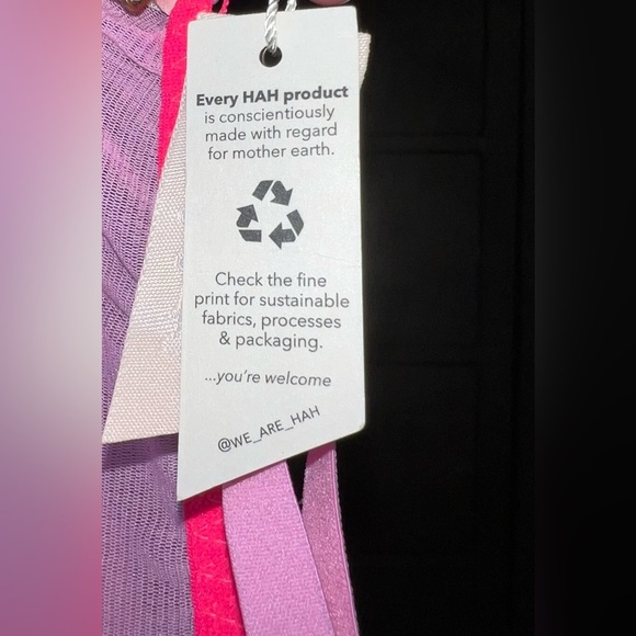 We Are Hah Mesh Bodysuit, Pink, Size S - Picture 7 of 7